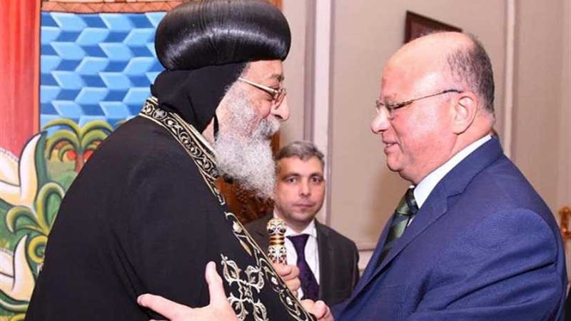 البابا تواضروس يستقبل