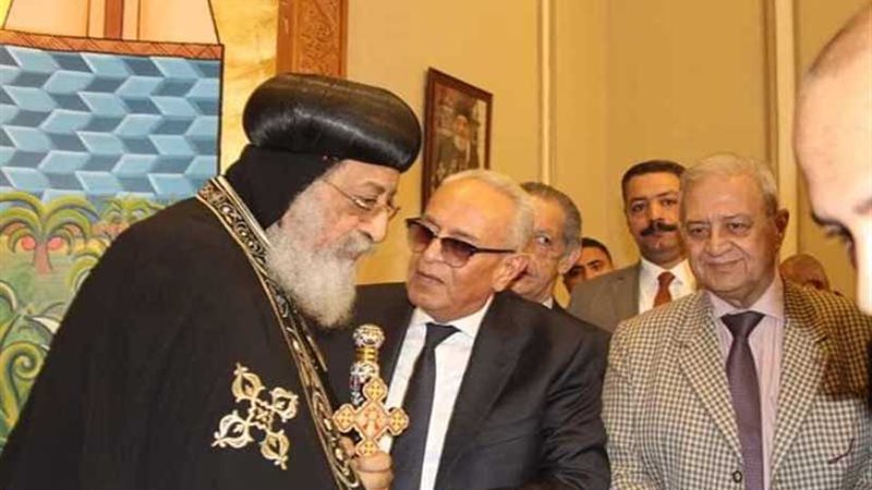 رئيس الوفد يزور البابا