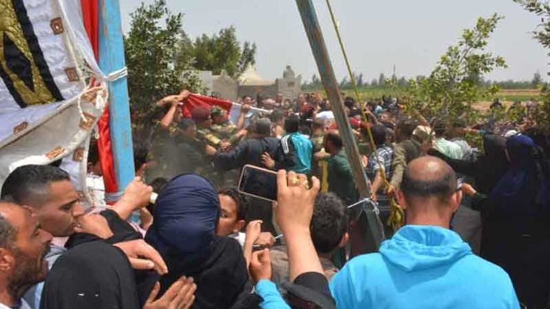 تشيع جثمان شهيد حفظ