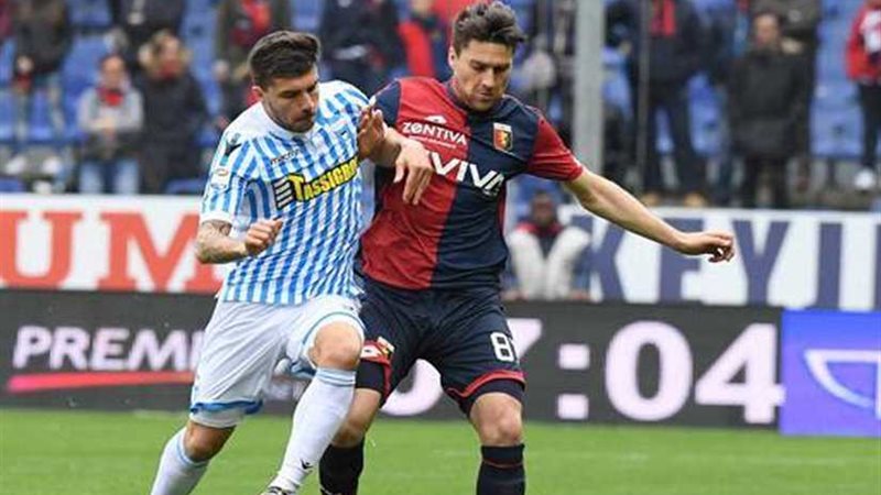 تعادل جنوى مع سبال