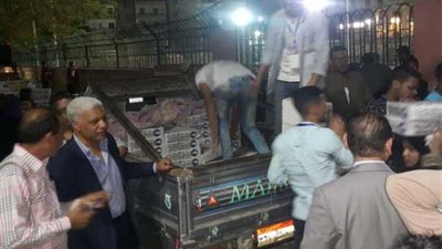 مواد غذائية للأسر الأكثر احتياجا في أسيوط