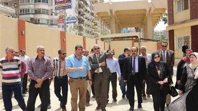 رئيس جامعة المنصورة يتفقد تطويرات مدينة جيهان للطالبات