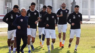 تدريبات استشفائية للاعبي الزمالك