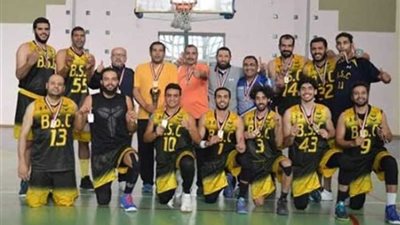 سلة بني سويف تصعد لدوري الدرجة الثانية