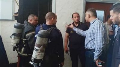 اندلاع حريق بكابل كهرباء بمستشفى جامعة أسيوط