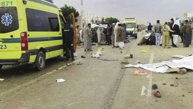 مصرع وإصابة 5 أشخاص