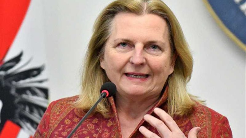 وزير خارجية النمسا