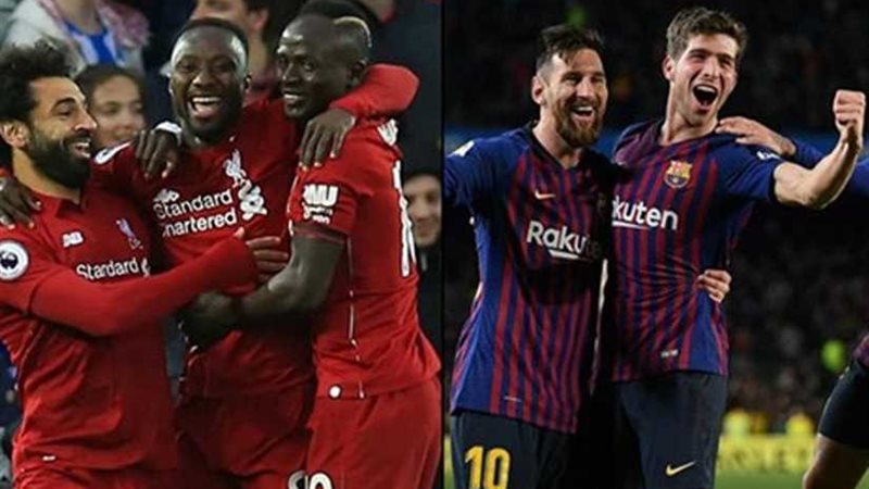 مواجهة برشلونة وليفربول