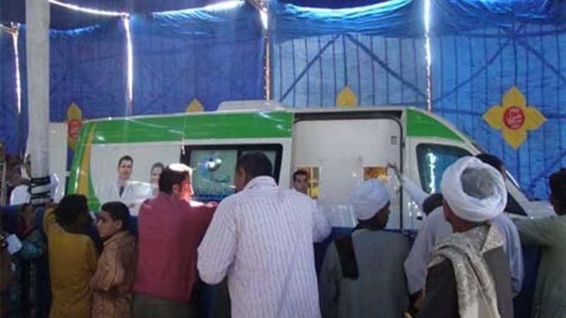 قوافل طبية خلال شهر