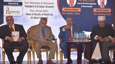 المحرصاوي يفتتح المؤتمر الدولي السابع عشر لأقسام النساء والتوليد بطب الأزهر