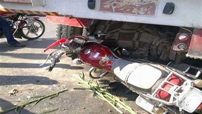 مصرع شخصين في حادث تصادم بالبحيرة