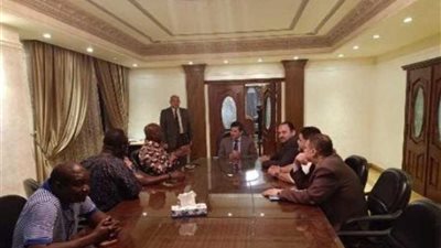 وزير الشباب والرياضة يلتقي مع سفير غانا بالقاهرة