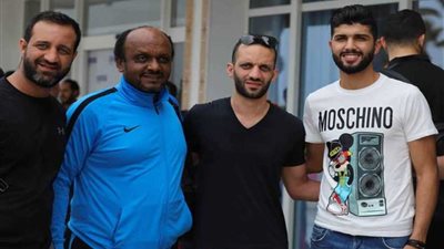 فرجاني ساسي يحضر تدريبات الزمالك