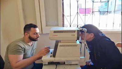 قافلة طبية لمرضى العيون بكفر الشيخ