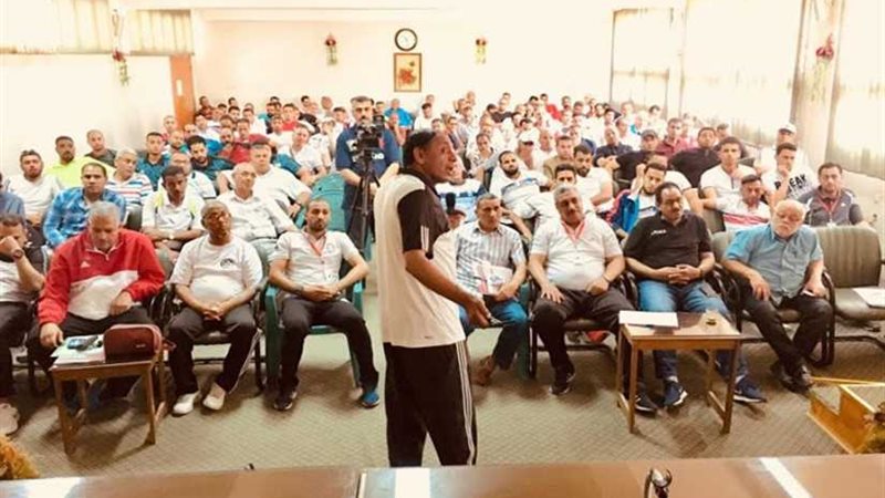 رياضية أسيوط تدرب