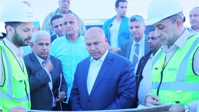 وزير النقل يتفقد