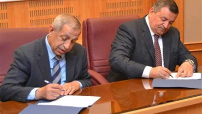 بروتوكول بين الأكاديمية البحرية ومدينة الإنتاج الإعلامي