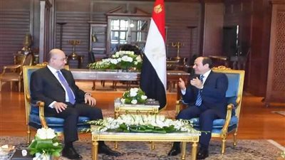الرئيس السيسي يتلقى اتصالا هاتفيا من نظيره العراقي لتهنئته بحلول شهر رمضان