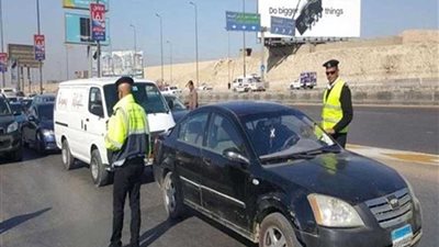 المرور يؤمن الطرق بسيارات الإغاثة والدفع الرباعي