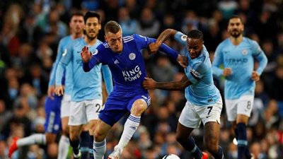 ليستر سيتي يصمد أمام مانشستر سيتي في الشوط الأول