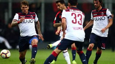 فوز ميلان على بولونيا 2 - 1 في الدوري الإيطالي