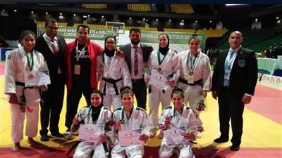 بعثة الجودو تصل القاهرة بـ29 ميدالية من البطولة الإفريقية بالسنغال