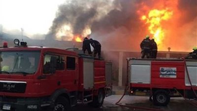 السيطرة على حريق فى منزل مجاور لمسجد بالمحلة