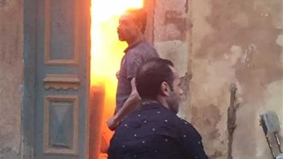 حريق فى منزل بدون خسائر لحظة أذان المغرب فى طنطا