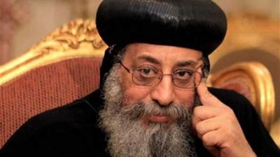 البابا تواضروس الثاني يصلي عشية مارمرقس بالإسكندرية