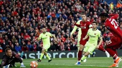 ليفربول يقلب المعادلة ويتقدم على برشلونة 0/3