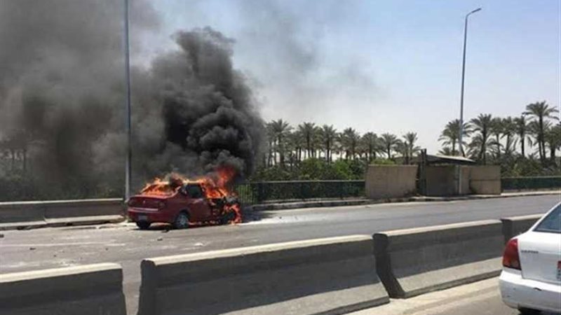 اشتعال سياره ملاكي