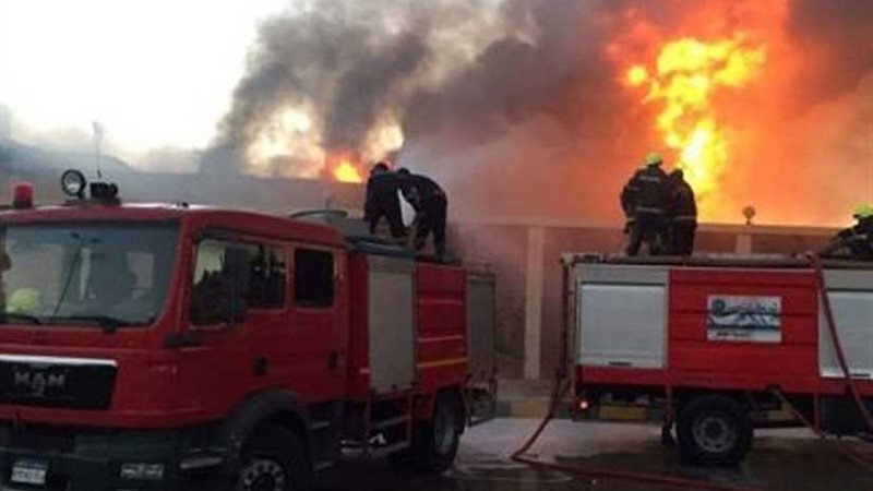 السيطرة على حريق