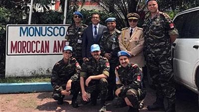 تكريم 180 من حفظة السلام المصريين في الكونغو بمنحهم ميدالية الأمم المتحدة