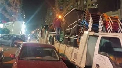 الجيزة تزيل 4 آلاف حاله إشغال طريق