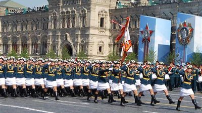 في الذكرى الـ 74.. المدرسة الروسية تحتفل بالانتصار على النازية