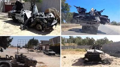 طائرات الجيش الليبي تواصل غاراتها على تاجوراء وعين زارة (صور)