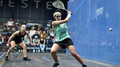 نور الطيب تتأهل إلى دور الثمانية ببطولة مانشستر المفتوحة للإسكواش