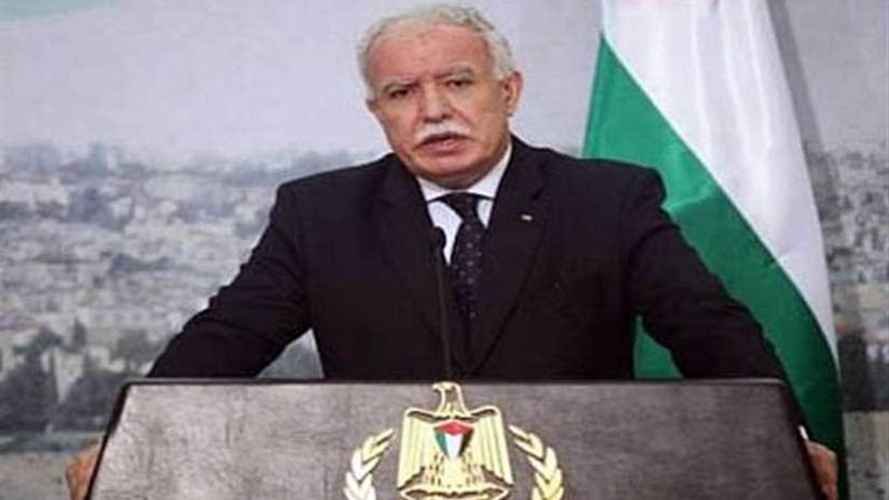 الخارجية الفلسطينية: