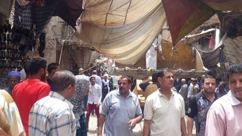 حملات لإزالة الإشغالات