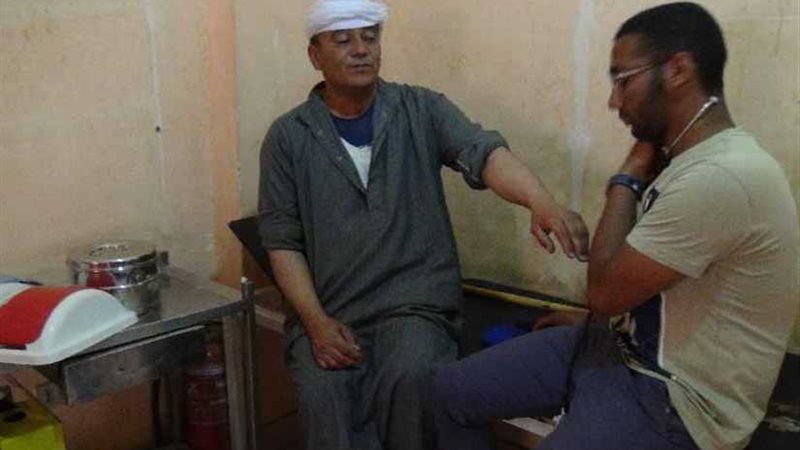 الكشف على 150 مريضا