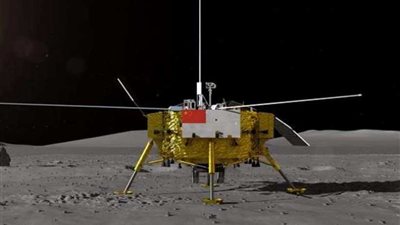 مركبة قمرية صينية تجري استكشافات علمية على الجانب البعيد من القمر