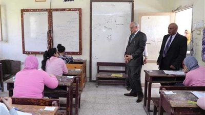 محافظ الجيزة يتفقد لجان الإعدادية ببولاق والدقي