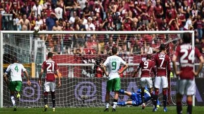 تورينو يفوز علي ساسولو 3ـ2 في الدوري الايطالي