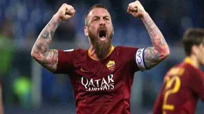 دى روسى يرحل عن روما الإيطالي نهاية الموسم