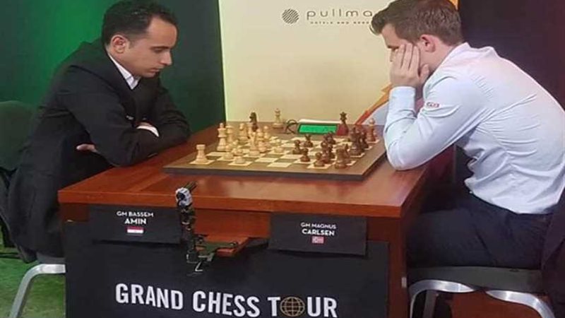 باسم امين يتعادل