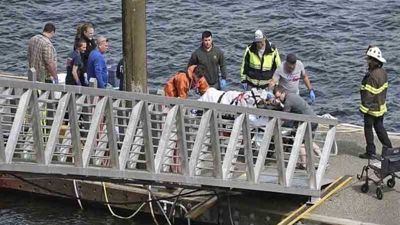 ضحايا ومفقود باصطدام