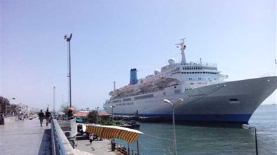 ميناء بورسعيد يستقبل السفينة السياحية البنمية 