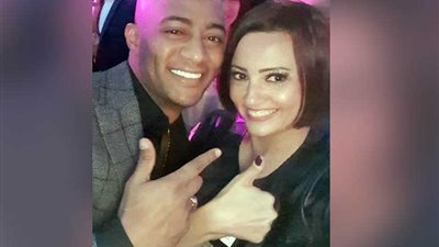 الصور الأولى من صلح محمد رمضان وبشرى