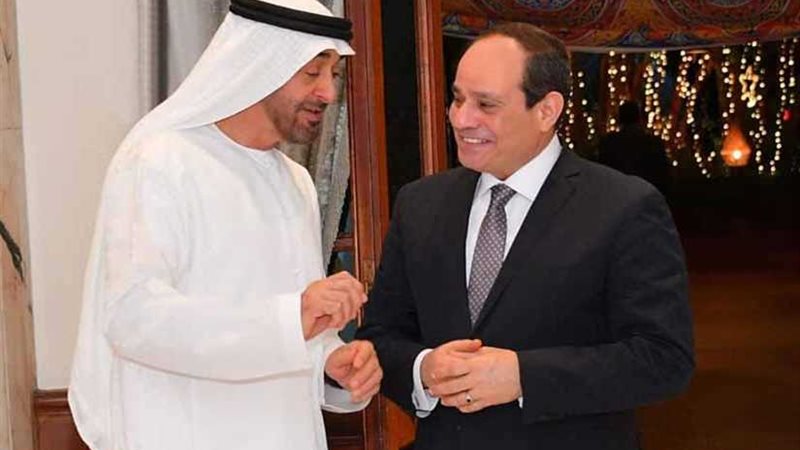 ولي عهد أبوظبي يغادر