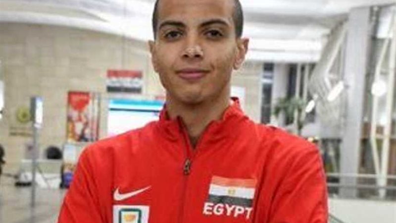 محمد فرج يحتل المركز